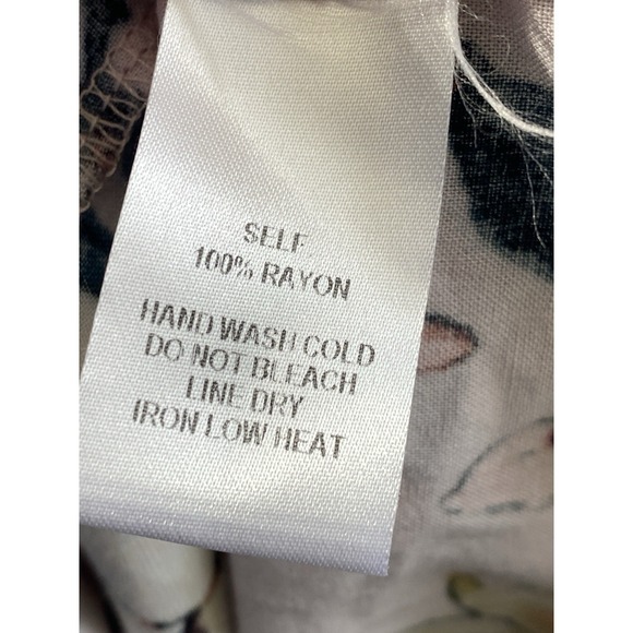 Lulus Women's Dress Off The Shoulder Floral Poolside Lightweight Beach Resort - Picture 8 of 8